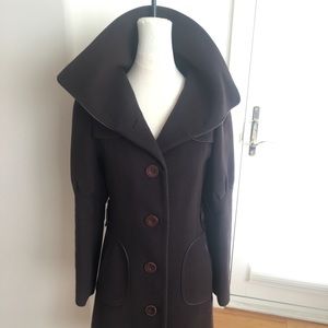 Mackage Dark Brown Pea Coat